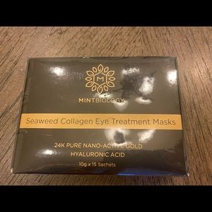 NEW Mintbiology 24k eye masks
